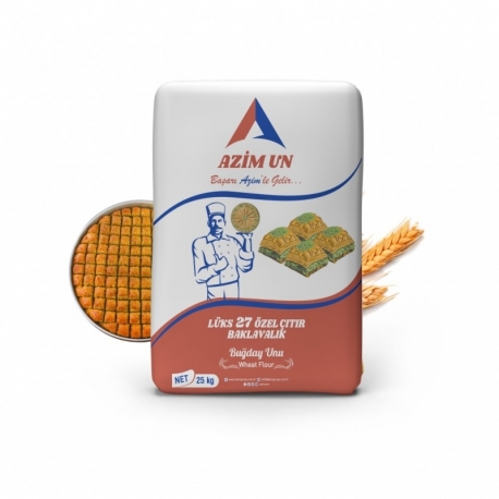 AZİM UN LÜKS 27 ÇITIR 25 KG