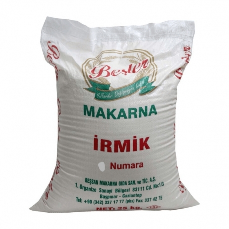 İRMİK NO:2 25 KG