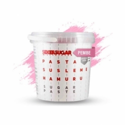 ŞEKER SUGAR PEMBE 1 KG