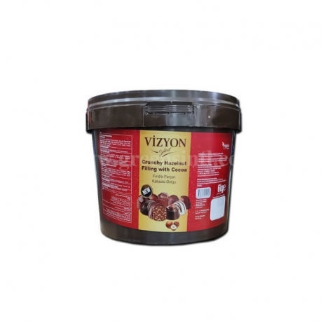 VİZYON FINDIK PARÇALI KAKAOLU DOLGU 6 KG