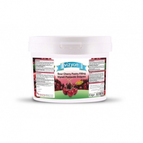 VİZYON DOLGU VİŞNE PARÇACIKLI 6 KG