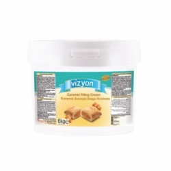VİZYON DOLGU TOFFEE KARAMELLİ SÜTLÜ 6KG