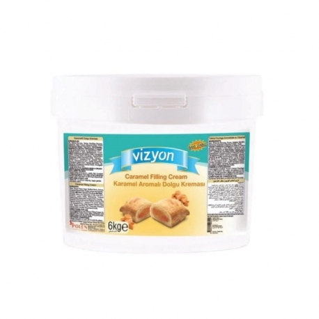 VİZYON DOLGU TOFFEE KARAMELLİ SÜTLÜ 6KG