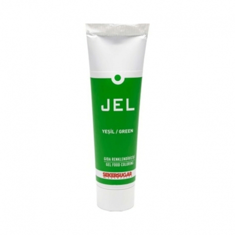 ŞEKER SUGAR JEL GIDA BOYASI 100 GR TÜP YEŞİL