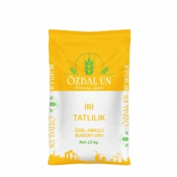 ÖZBAL İRİ TATLILIK UN 25 KG
