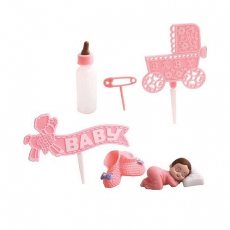 OYUNCAK PEMBE BEBEK SET
