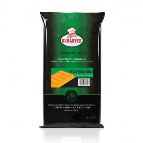 OVALETTE KONFİSERİ PORTAKALLI 2,5 KG