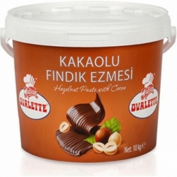 OVALETTE KAKAOLU FINDIK EZMESİ 10 KG