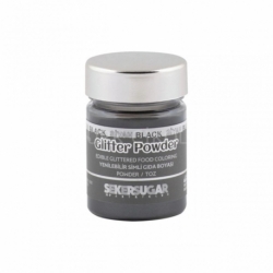 GLİTTER POWDER YENİLEBİLİR YALDIZ SİYAH 10GR