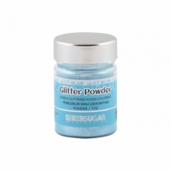 GLİTTER POWDER YENİLEBİLİR YALDIZ MAVİ 10GR