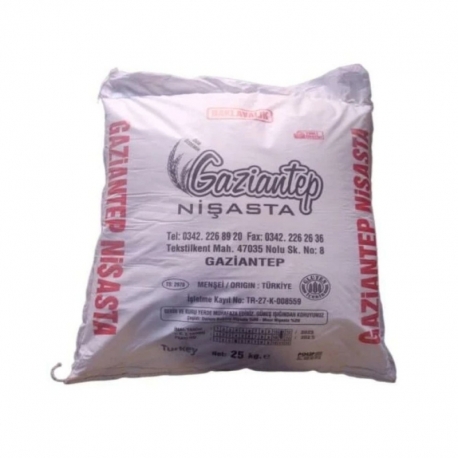 GAZİANTEP BUĞDAY NİŞASTASI 25KG