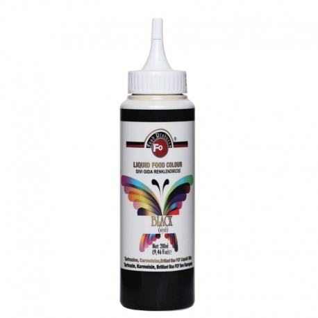 FO SIVI GIDA BOYASI SİYAH 280 ML